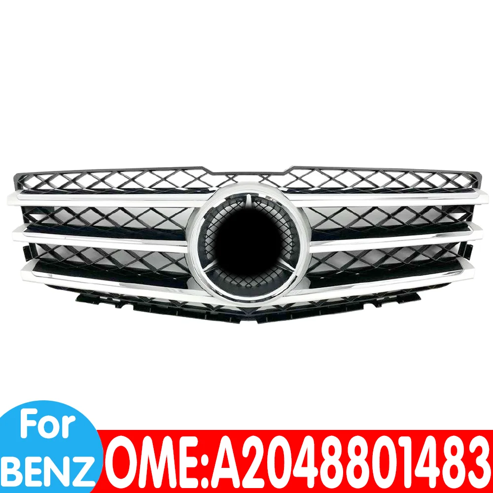 2048801583 W204 GLK200 GLK220 GLK350 GLK300 GLK280 car front bumper grille Middle grid base grills Accessories For Mercedes-Benz