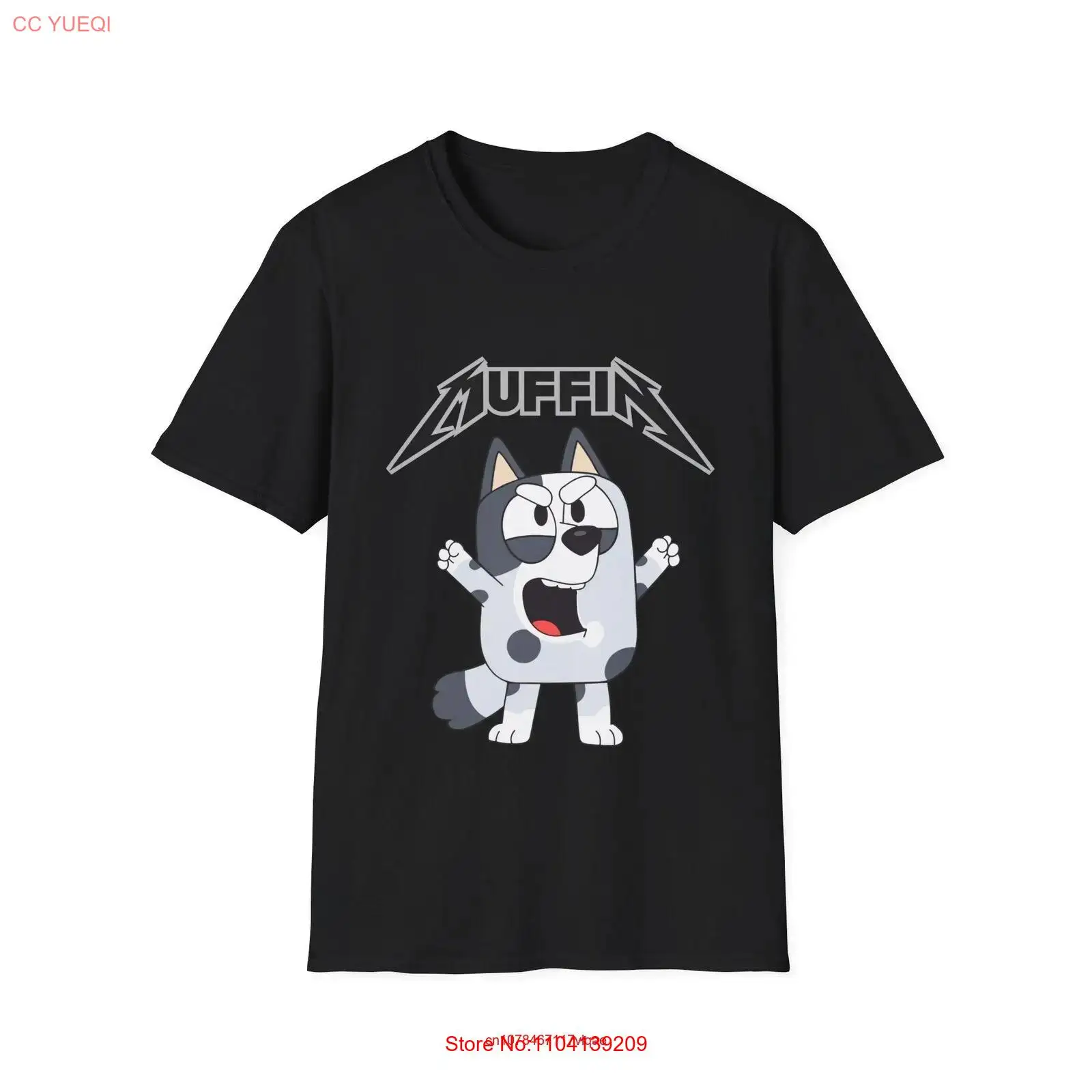 Metal Muffin Softstyle T Shirt long or short sleeves