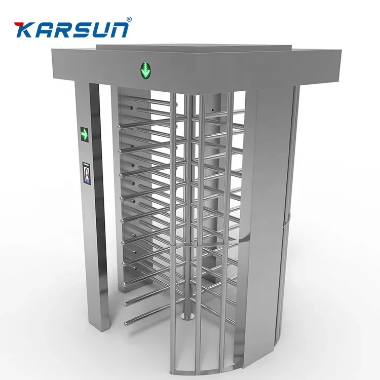 Controllo accessi porta tornello a tutta altezza in acciaio inossidabile 304/316 per persone disabili