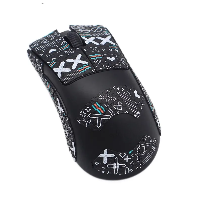 1 Set Mouse Anti Slip Grip Sticker For Razer Deathadder V3/V3 PRO/V4 PRO Mice Non-Slip Anti Sweat Tape Exquisite Texture
