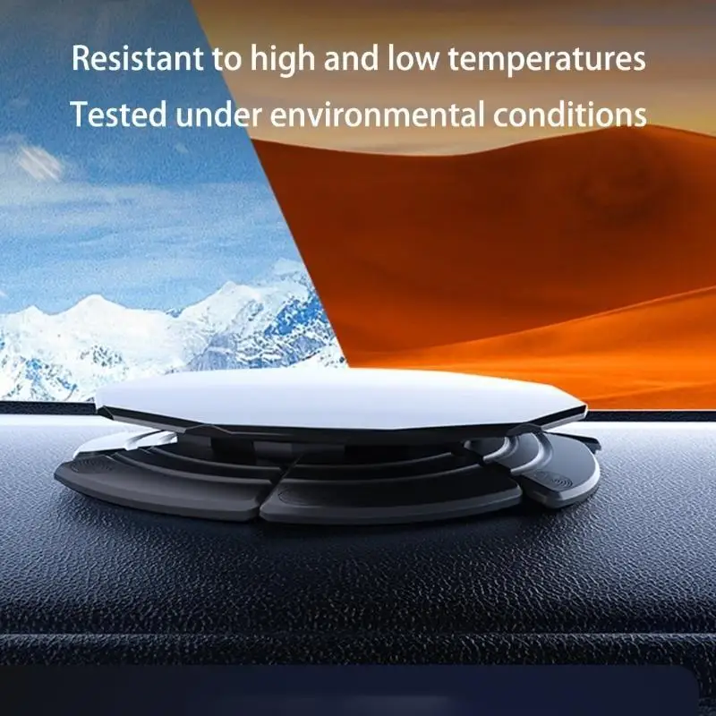 G7NA Curved Dashboard Mounting Disc Set of 2 Enhanced Adhesive Phone Holder Base Suitable for Stable Car Mount Compatibility