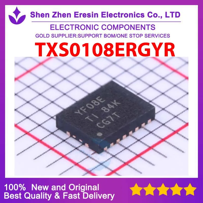 

Free shipping 5PCS/LOT TXS0108ERGYR QFN20 New and original