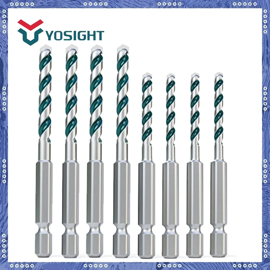 

Многофункциональное сверло с шестигранным хвостовиком для металла/дерева/пластика/керамики — спиральное сверло для отверстий в стене 5-12 мм с повышенной долговечностью