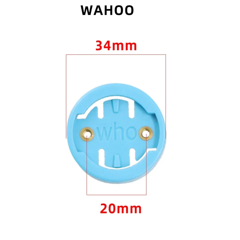 Practical To Use High Quality Holder Base 34mm Black Light Bracket With Bolt For Computer For Wahoo For Bicycle