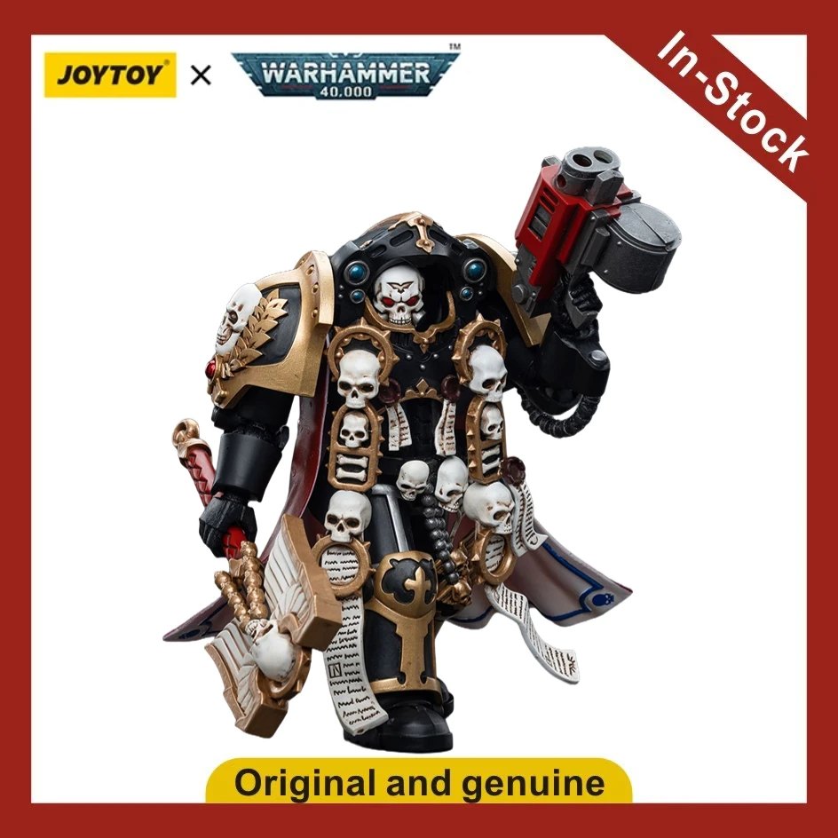 

【UA】JOYTOY Warhammer 40K Scale 1/18 Action Figures Ultramarines Terminator Chaplain Brother Vanius Models Toys Gifts