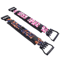 Bench Press Resistance Bands Adjustable Chest Expander Push-Ups Muscle Training Home Gym Workout Fitness Equipment Elastic Band