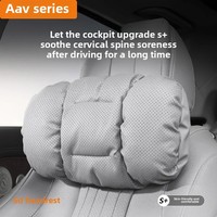 Car Bubble Cotton Neck Support Pillow Versatile for Avita Automobile Interior Decoration Spinal Protection Lumbar Cushion