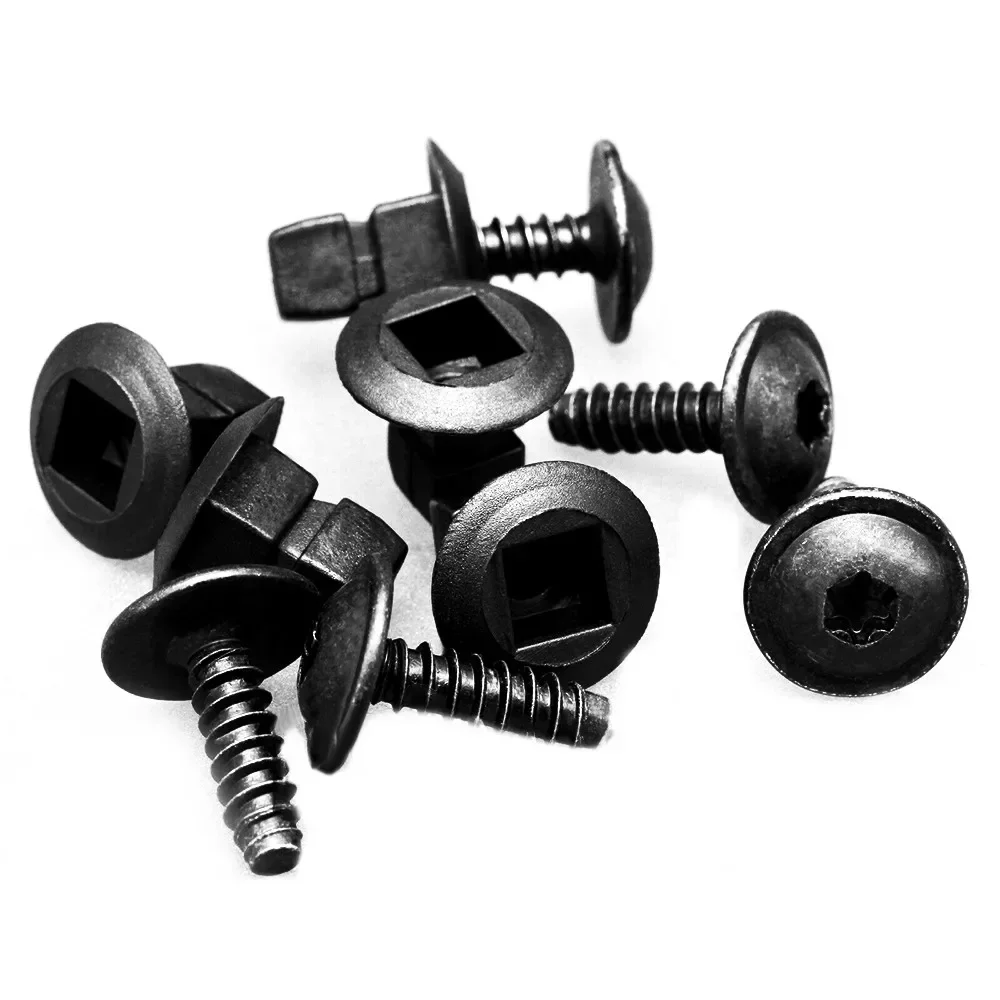 40pcs Wheel Arch Liner Clips Torx Screws Expanding Nut For Audi A1 A2 A3 A4 A6 C5 C6 A8 Q3 Q5 Q7 TT R8 RS3 RS4 RS5 RS6