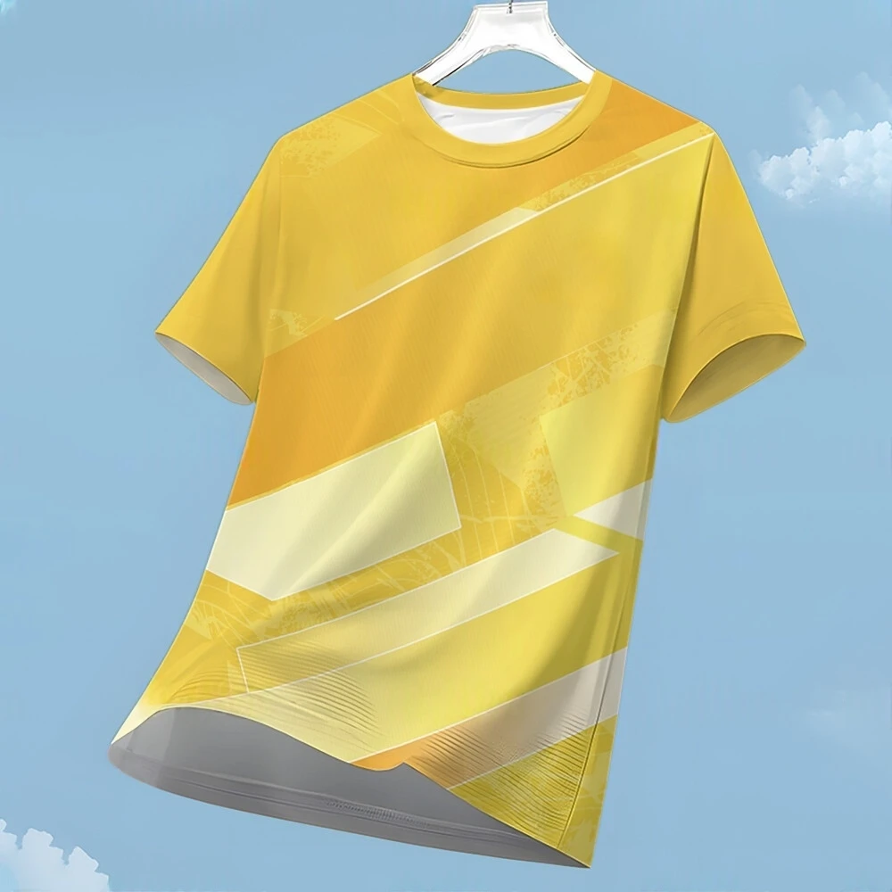 Gym Shirt Men Sports Casual Jersey Breathable Quick Dry Short Sleeve T-Shirt Outdoor Running T-Shirt Fitness Tops Men's Clothing