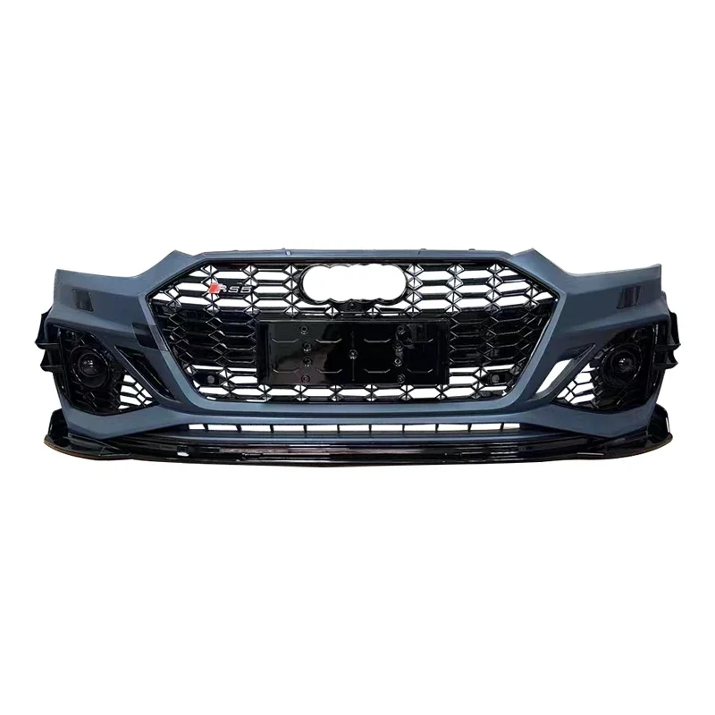 

bodikits RS5 style Front bumper with grill for A5 S5 Auto modified High quality PP ABS material body kit 2020 2021 2022