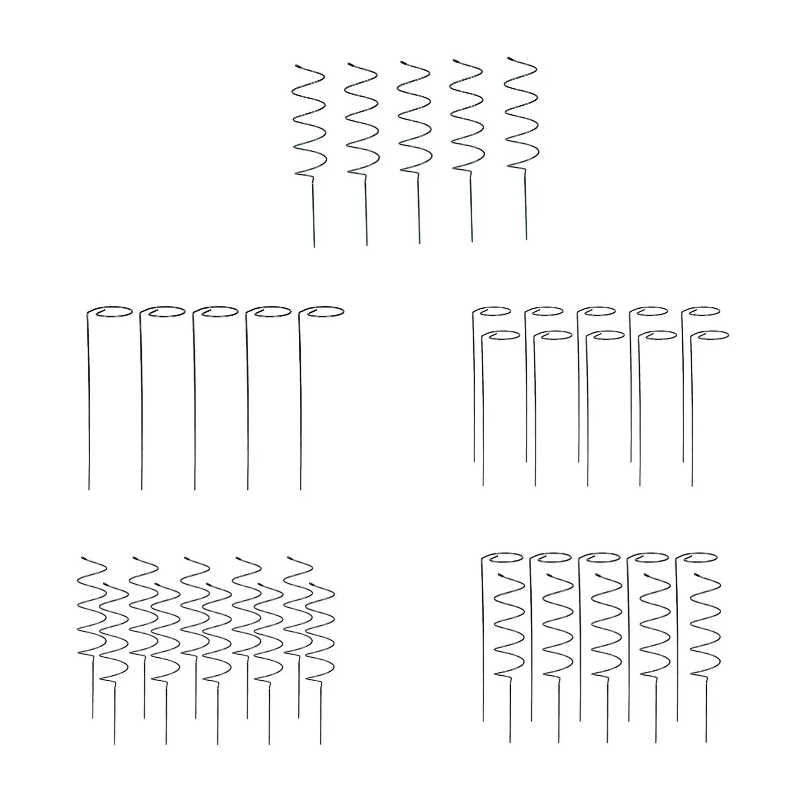 

Climbing Plant Stakes Easy Install Plant Support Towers for Park Indoor Lawn