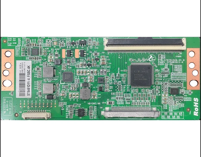 무료 배송! 로직 보드 SX6751S1A-V2.0 ST6751S1A-V1.0 바코드 라벨 ST5461D11-4, 2K 또는 4K