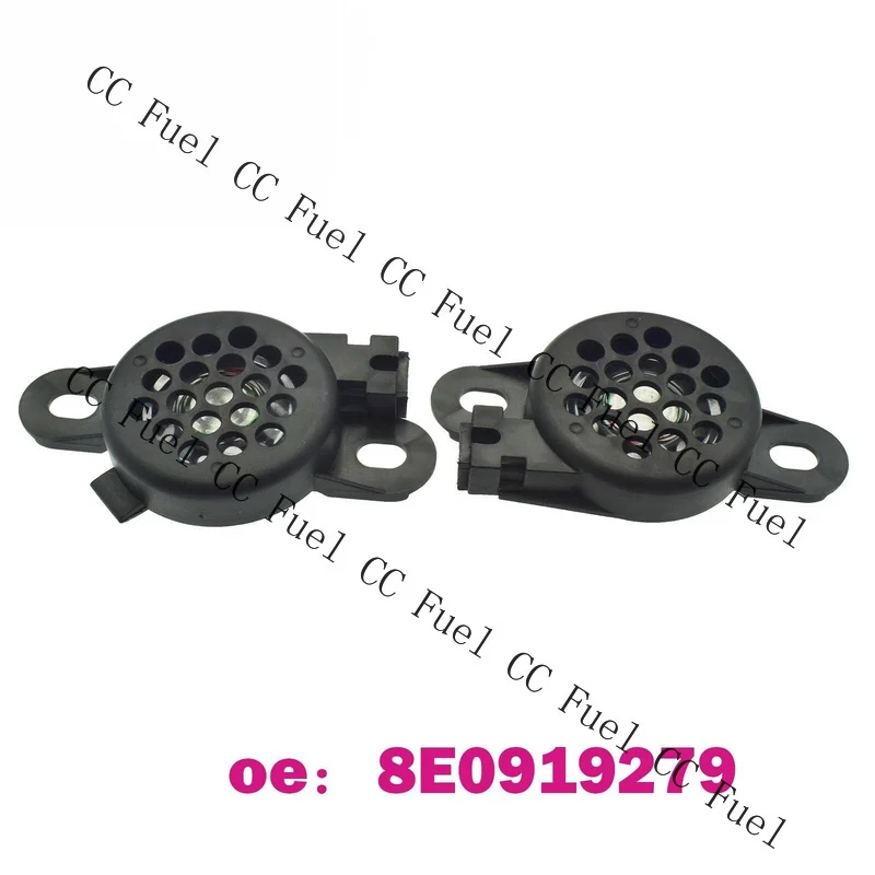C+ 2pcs OPS PDC Parking Distance Sensor Warning Buzzer Speaker For Audi A4 VW Skoda