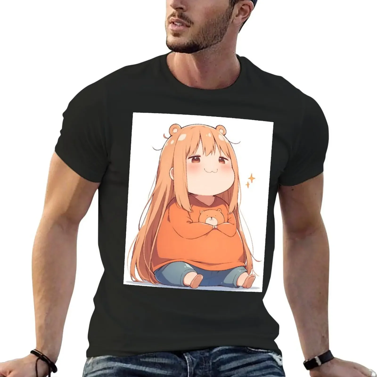 Umaru-chan - 23 T-Shirt shirts graphic tees oversized street wear mens t shirts top quality