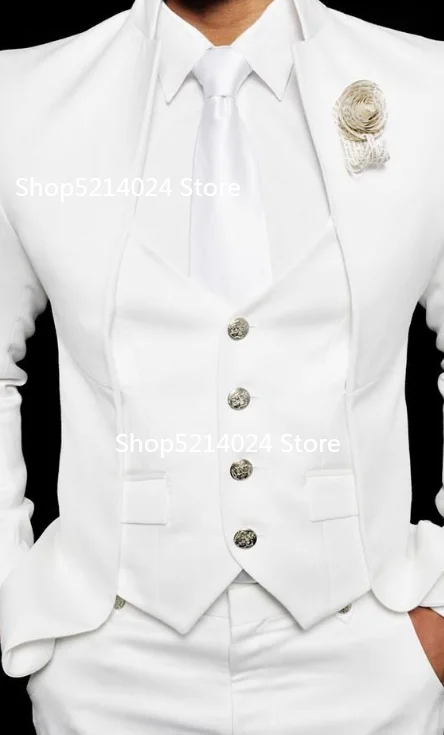 

2024 New Business Suit Men Tuxedos Groom Groomsman Formal Prom Wedding Party 2 Piece Set Jacket And Pants