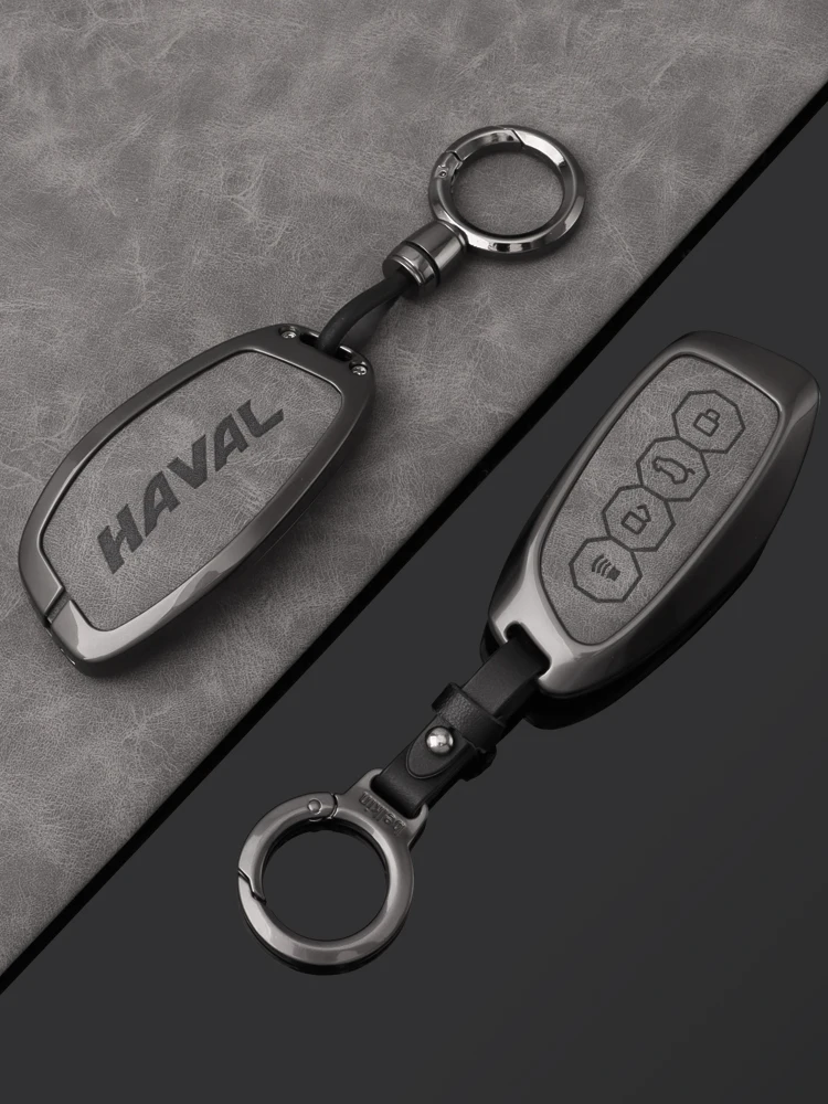 Legierung Auto Schlüssel Fall Abdeckung für Great Wall Haval H6 2024 H9 2024 H2 M6 Cool Dog Plus Eule Drachen MAX F7 F7X F7H H8 H3 Zubehör – Detail 6