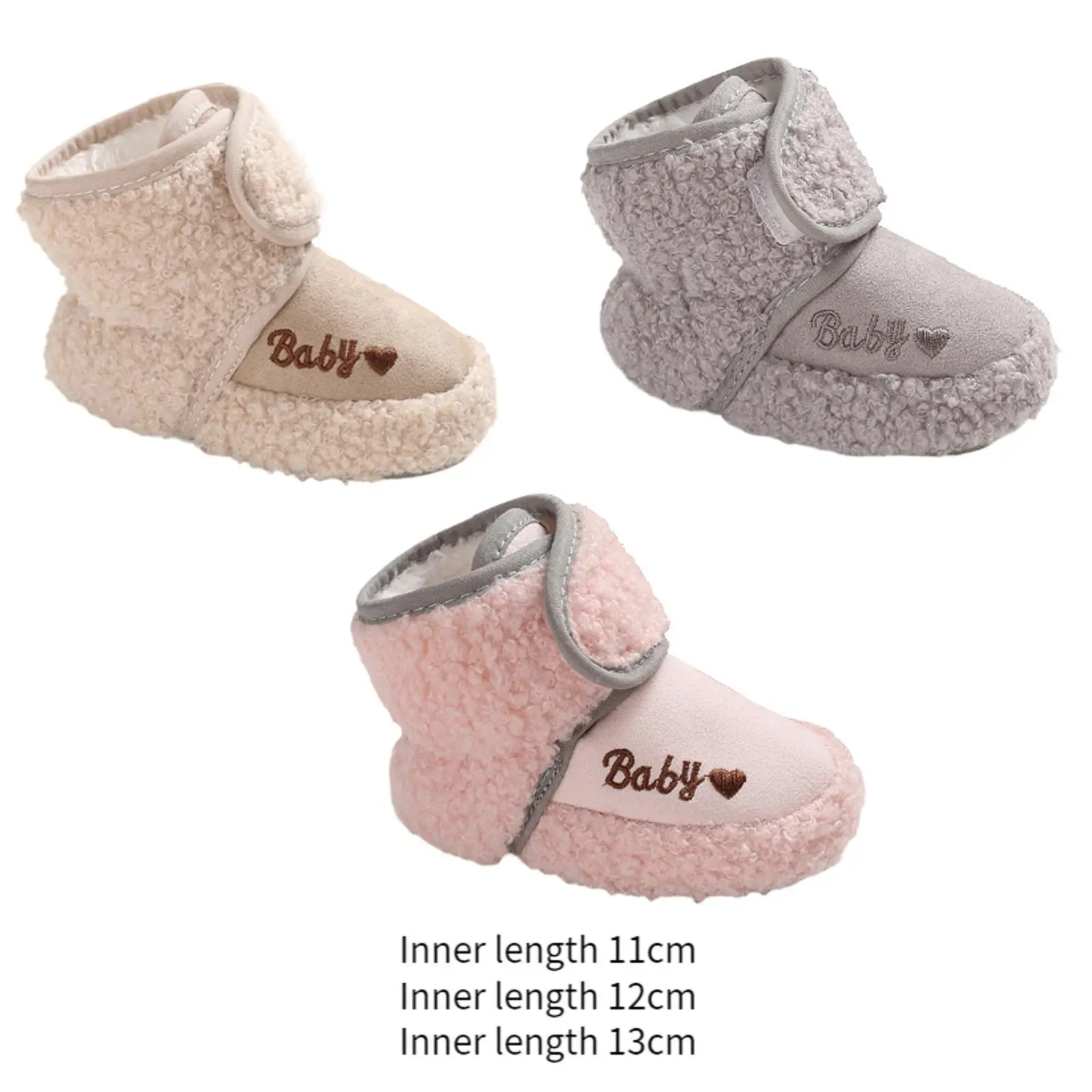 Pasgeboren Baby Slofjes Warme Zachte Zool Winter Huis Slipper Voor Baby Jongens Meisjes