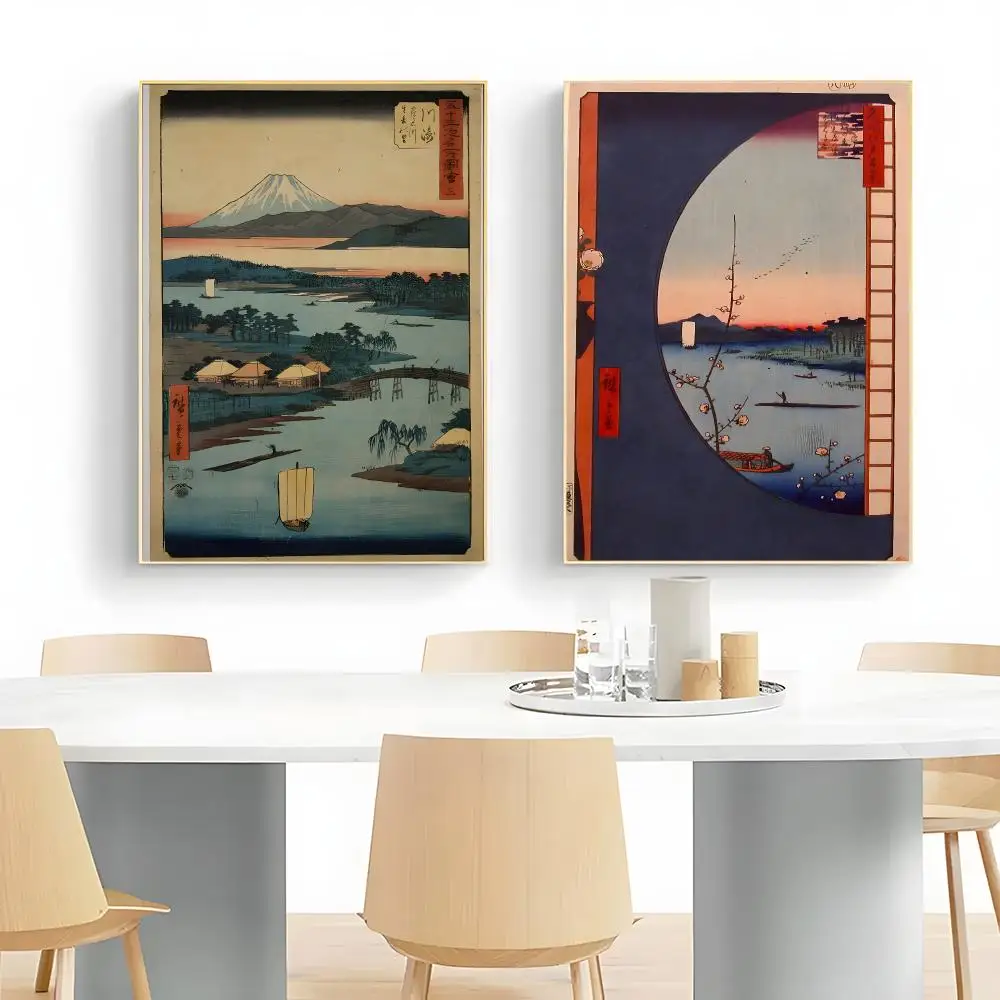 Traditional Artist U-Utagawa Hiroshige Poster Wall Art Print Decorative Mural Home Decor Gift Unframed