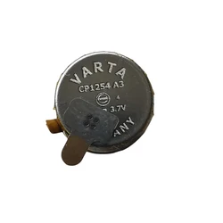 1-2pcs New Original 3.7V 110mAh/60mAh Li-ion CP1654 A2,CP1254 A3 Battery for Bluetooth Headsets,Clock Etc.With Solder Lug