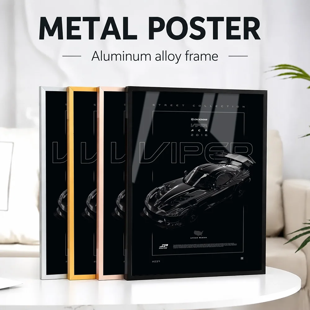 United States Viper ACR 2016 Metal Poster With Aluminum Alloy Frame Customized Photo Blueprint Style Wall Art For Home Office