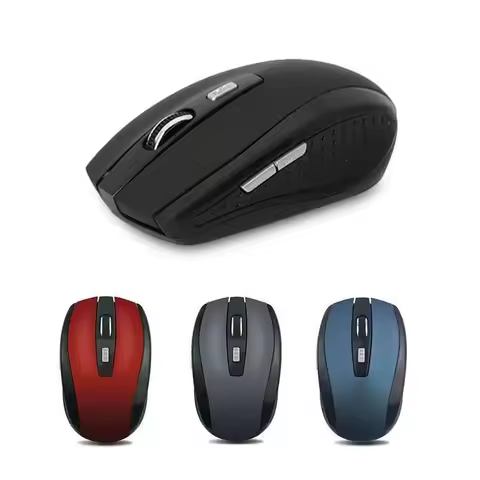 Portable 2.4G Wireless Mouse Optical 6 Buttons 1200DPI Mice For Computer PC Laptop Game Mouse