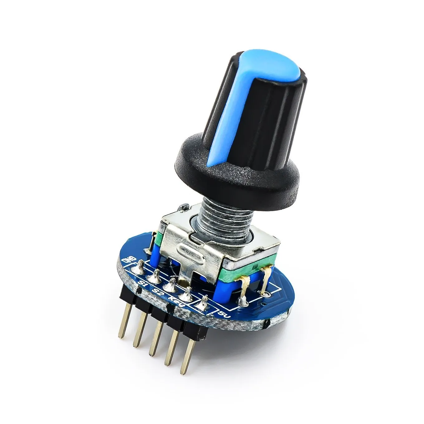 360 Degrees Rotary Encoder Module Potentiometer Analog Knob for Arduino KY-040 RV09 EC11 Cap