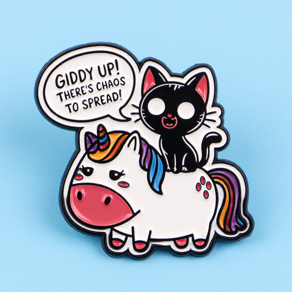 Cute Black Cat Enamel Pins Cartoon Animal Brooches Metal Lapel Pin Badge Backpack Accessories Jewelry Best Friend Gifts