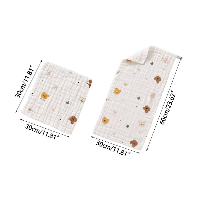 A saliva limpa a toalha rosto absorvente forte para bebês, panos banho, suprimentos para bebês