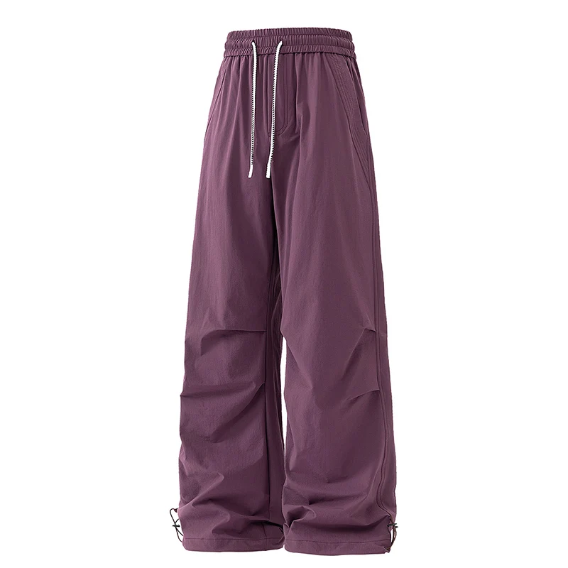 

Пара модных тенденций, всесезонные универсальные брюки, всесезонные уличные походные ветрозащитные дышащие универсальные широкие брюки