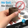 Smart Indoor Hydroponic System Premium Aluminum Frame White Mess-Free Soilless Grow Kit