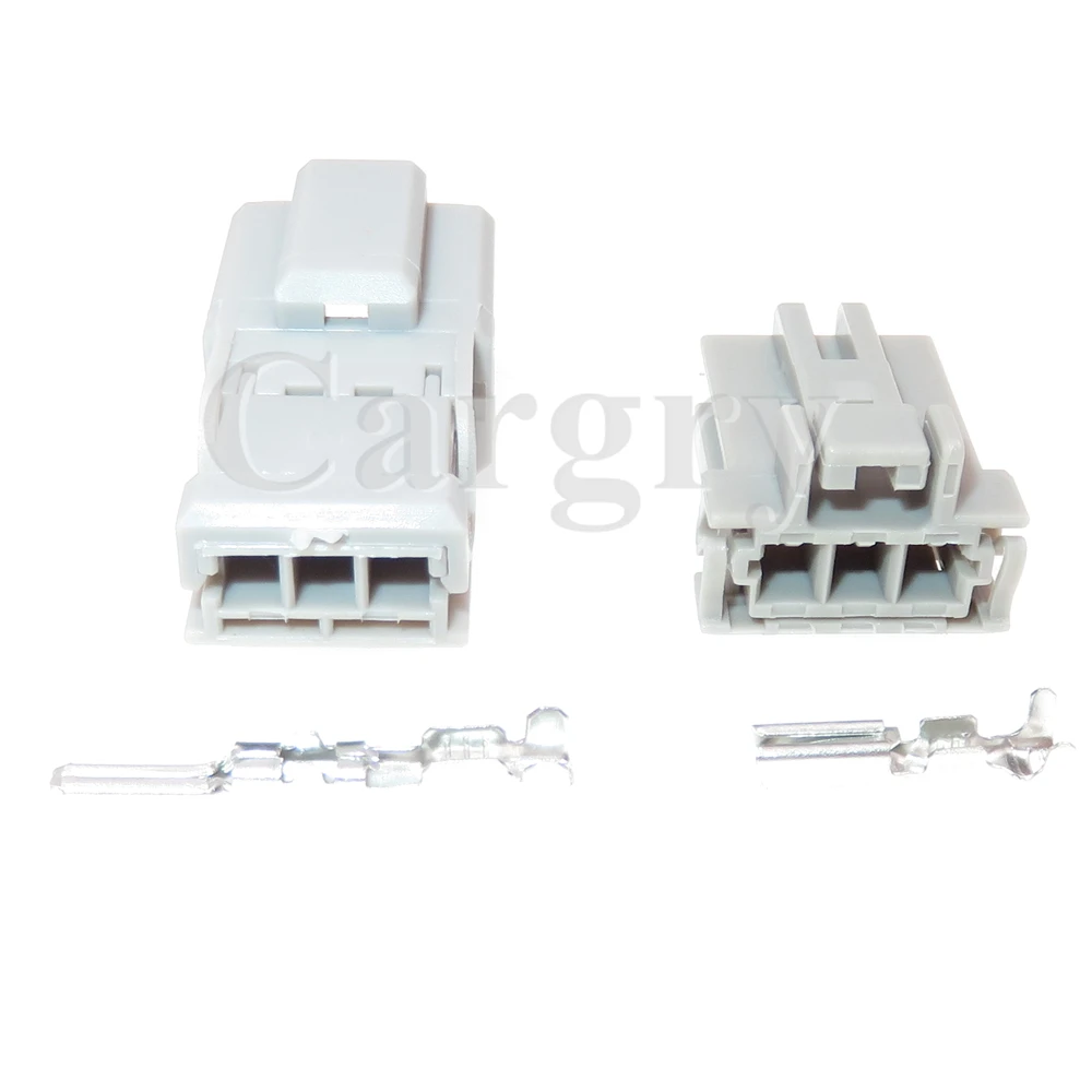 1 Set 3P 6098-0241 Car Electric Wire Unsealed Socket With Terminal 6098-0242 AC Assembly Automobile Backlight Connector - Image 4