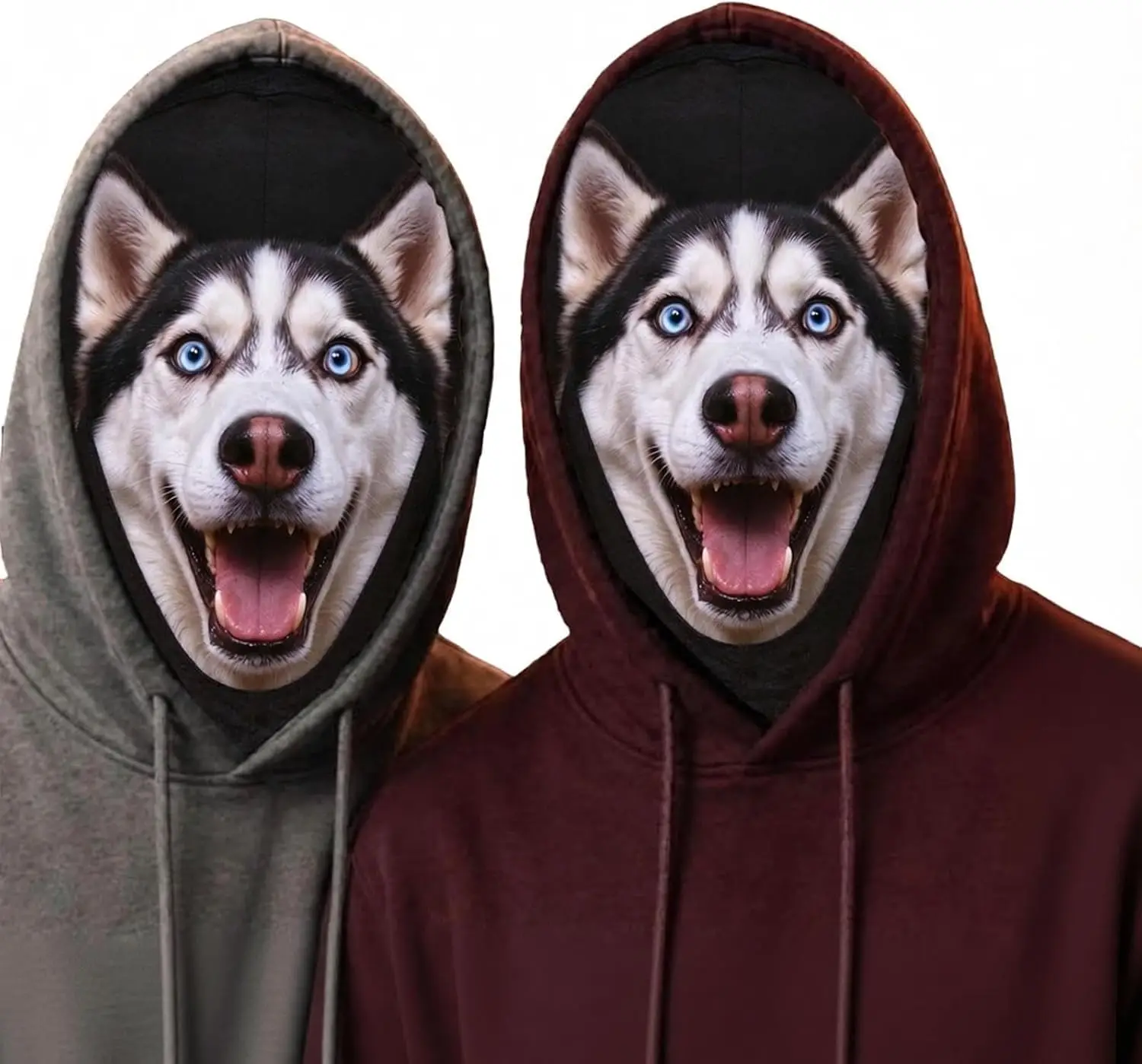 3D Dog Cat Ski Mask Balaclava Ugly Realistic Halloween Cosplay Costume