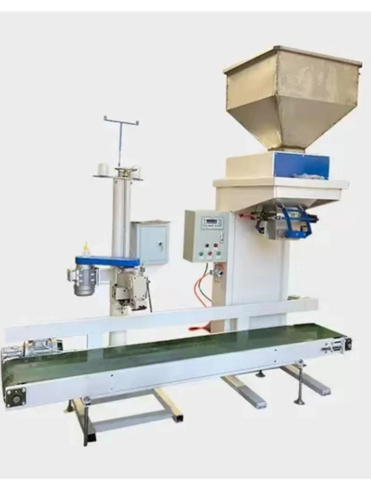 Automatic Quantitative Weighing Packaging Machine Rice Corn Industrial Salt Sand Plastic Biomass Particle Packaging Tool