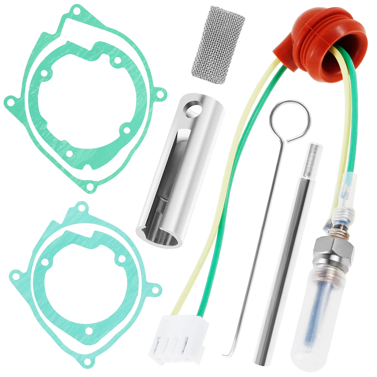 Kit de réparation de bougies de préchauffage, 9 pièces, 12V, 2-8kw, chauffage Diesel pour stationnement, bougie d'allumage avec filtre, pièces de réparation pour camion et bateau