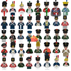 Moc Ww2 Napoleonic Wars Mini Figure Germany Military Army Sword Guns Diy Models Building Blocks Toys Boys Girls Gift Juguetes