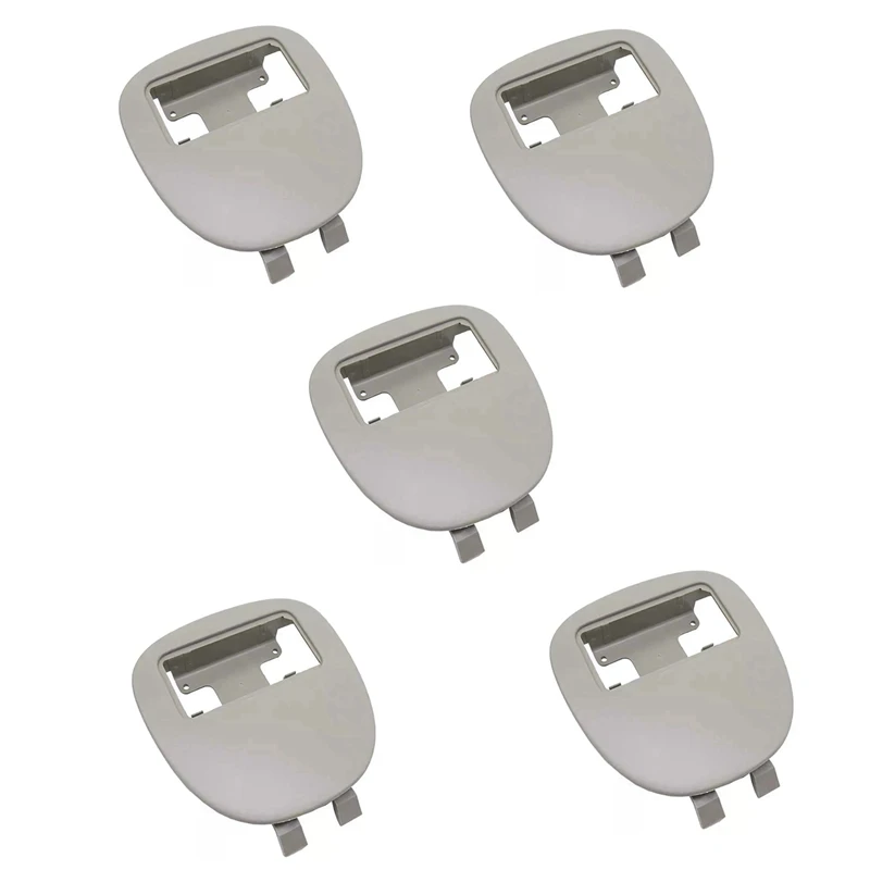

5X 9625049077 Car Interior Front Gray Dome Roof Reading Light Lamp Panel Cover Fit For Peugeot 206 207 Citroen C2