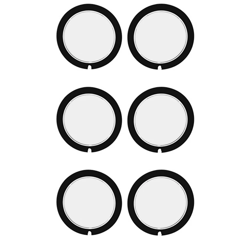 6X Lens Guards Camera Body Sticky Protector Cover Kits Lens Cap With Adhesive For Insta 360 ONE X2