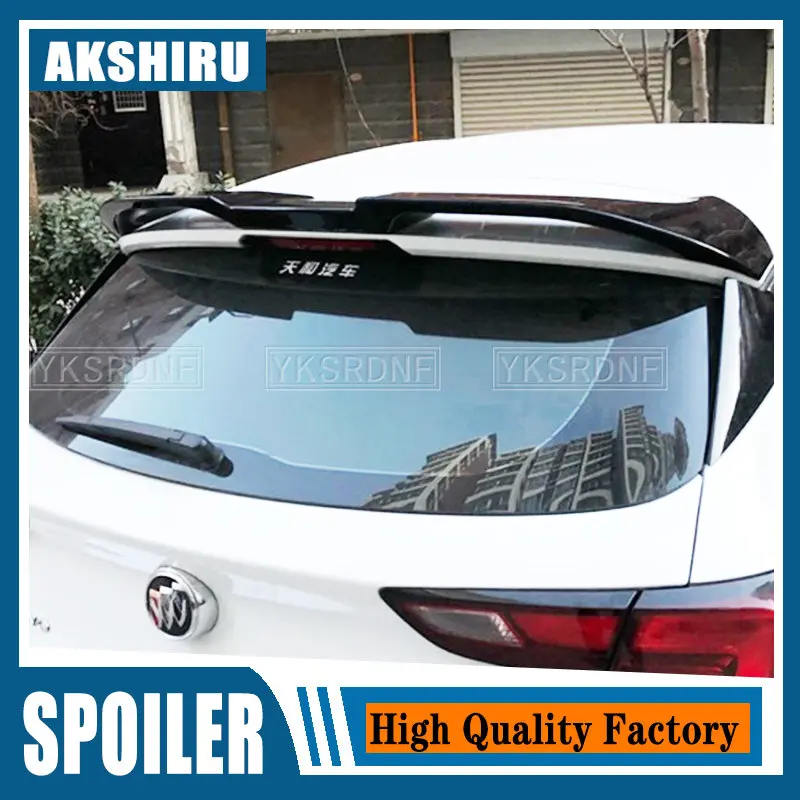 For Opel Astra K 2015 2016 2017 2018 ABS Material Primer Color Car Tail Wing Decoration Rear Trunk Lip Window Roof Spoiler