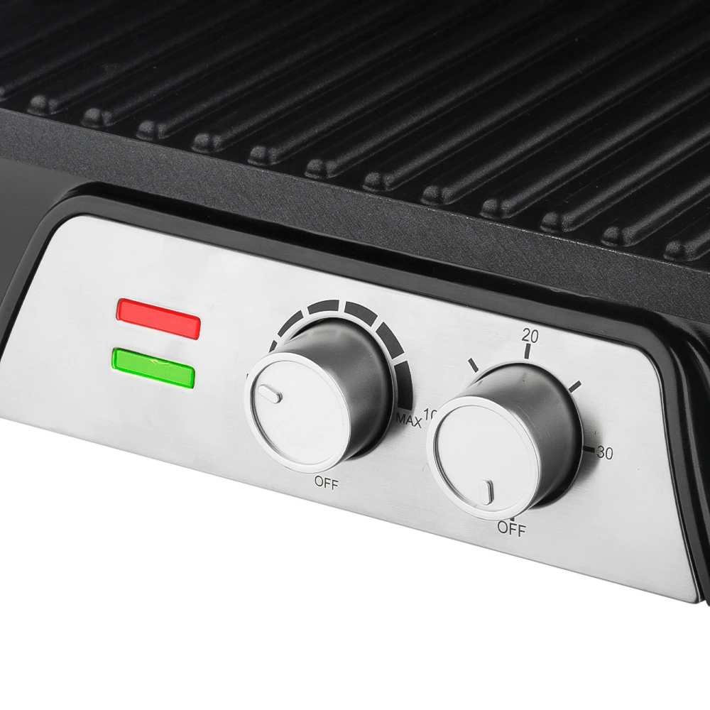 شوايات شواء كهربائية عالية السعرات الحرارية للاستخدام المنزلي، صانعة شرائح خبز غير لاصقة