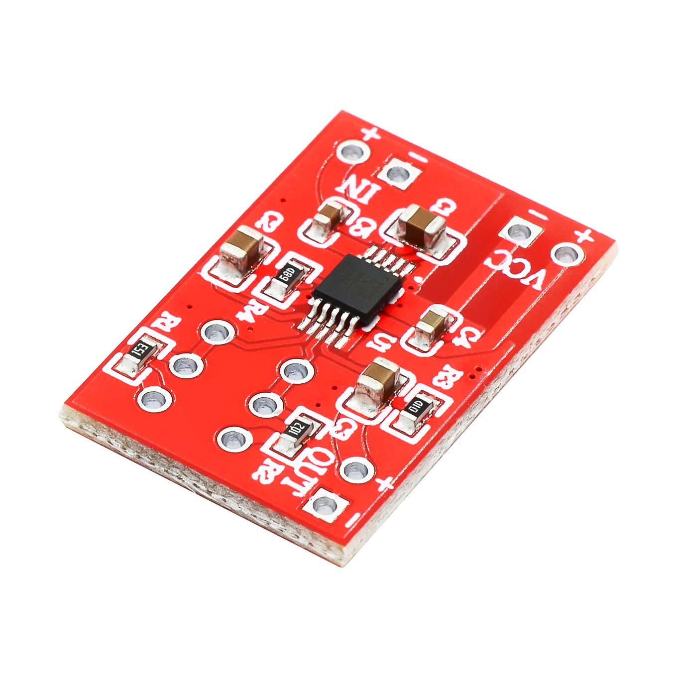 1PCS SSM2167 Microphone Preamplifier Board DC 3V-5V Low Noise COMP Compression Module Mono Amplifier Audio Sound Board