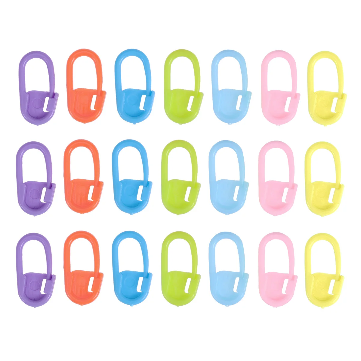 

100pcs Knitting Stitch Markers Locking Crochet Accessories Durable Long Lasting Use Perfect DIY Crafts Tools Pins