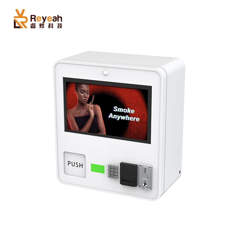 Auto Self-service 24 Hours Dispenser Vendor Cashless Pay Mini Vending Machines With Age Verification