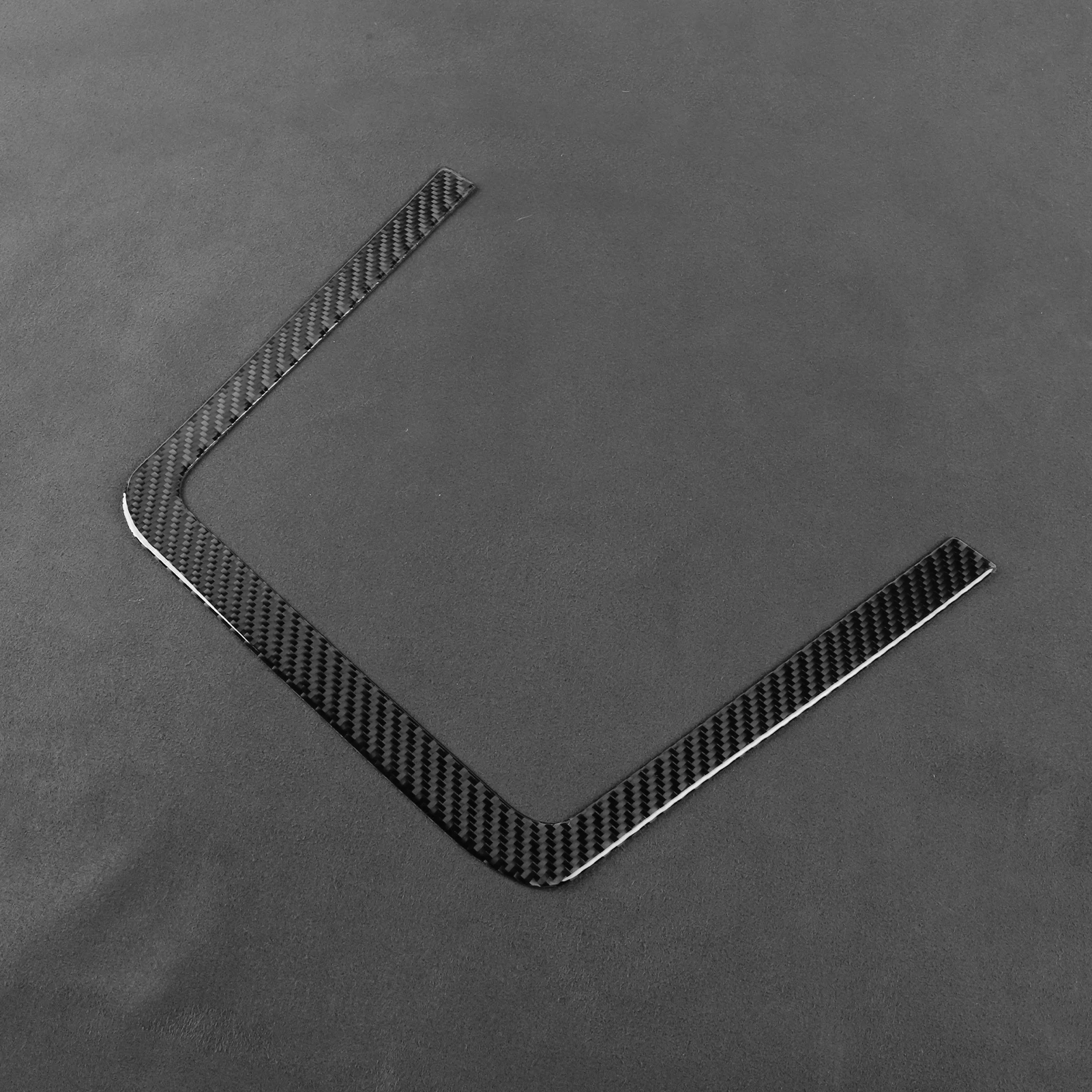 For Tesla Model Y 2025 2026 Carbon Fiber  Charging Frame Automobile Interiors Decoration Accessories Modification Stickers