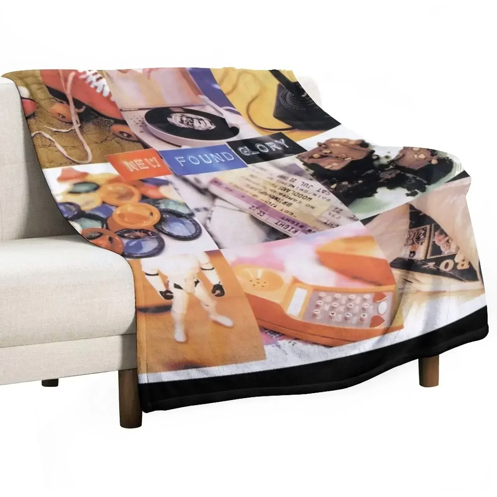 New found glory Throw Blanket Luxury Thicken Stuffeds For Decorative Sofa Quilt Winter beds Comforter Blankets