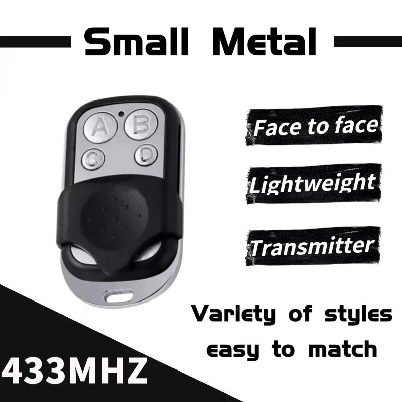 Universal Copy Clone 4 Button Security Alarm Remote Control Garage Control Shutter Control Copy Code CAME 433 Frequency