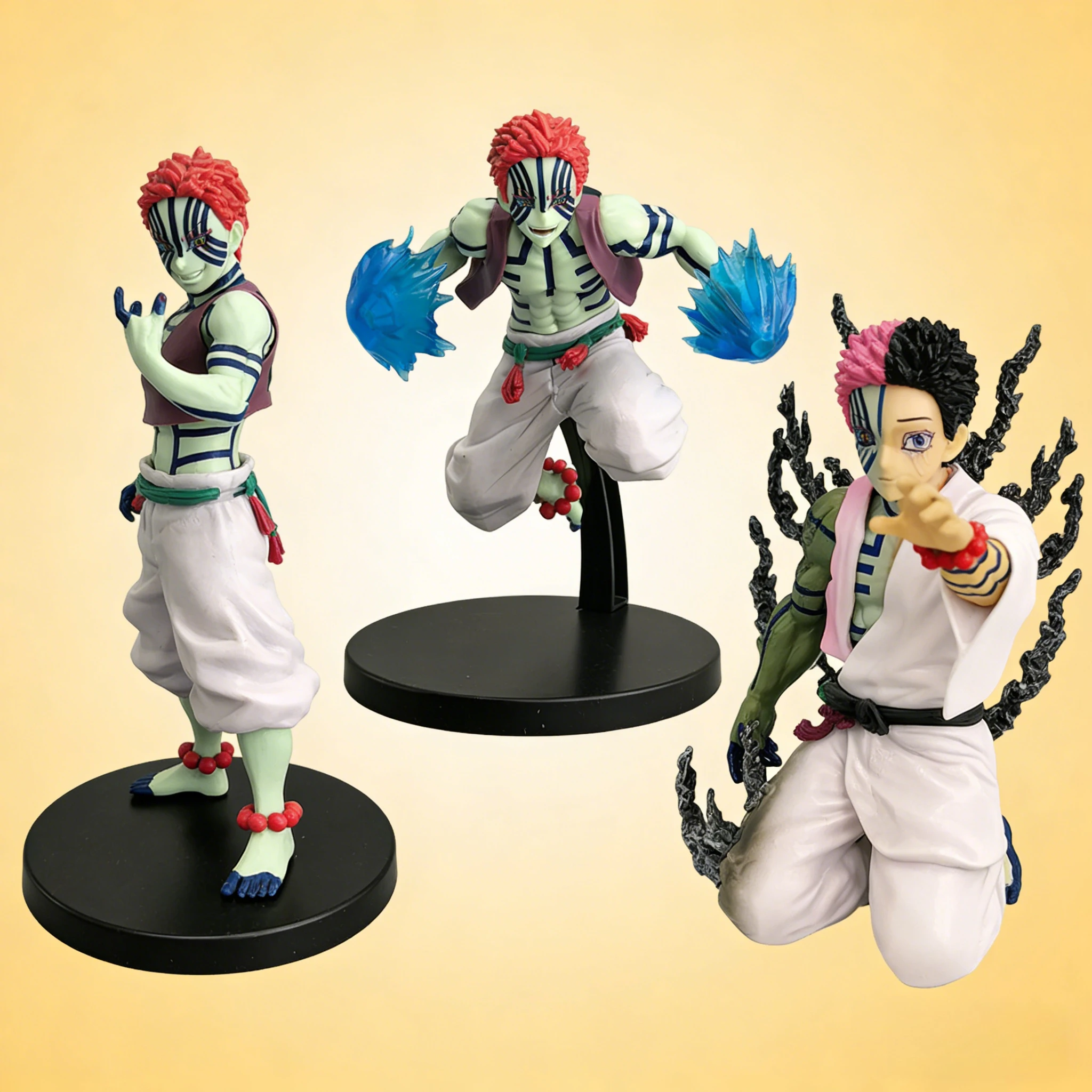 14cm Demon Slayer Akaza Hakuji Anime Actionfigur PVC-Modell Puppe Desktop-Ornament Sammlerstück Spielzeug