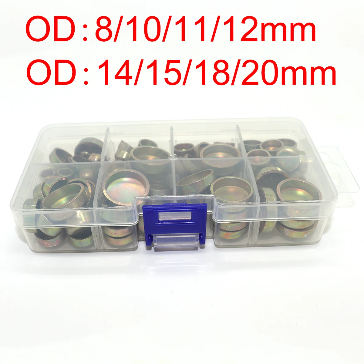 120pcs For HYUNDAI KIA SAMSUNG SSANGYONG Engine Core Plug Zinc Plated Freeze Expansion Cap Cylinder Head Block Welch Frost Cover