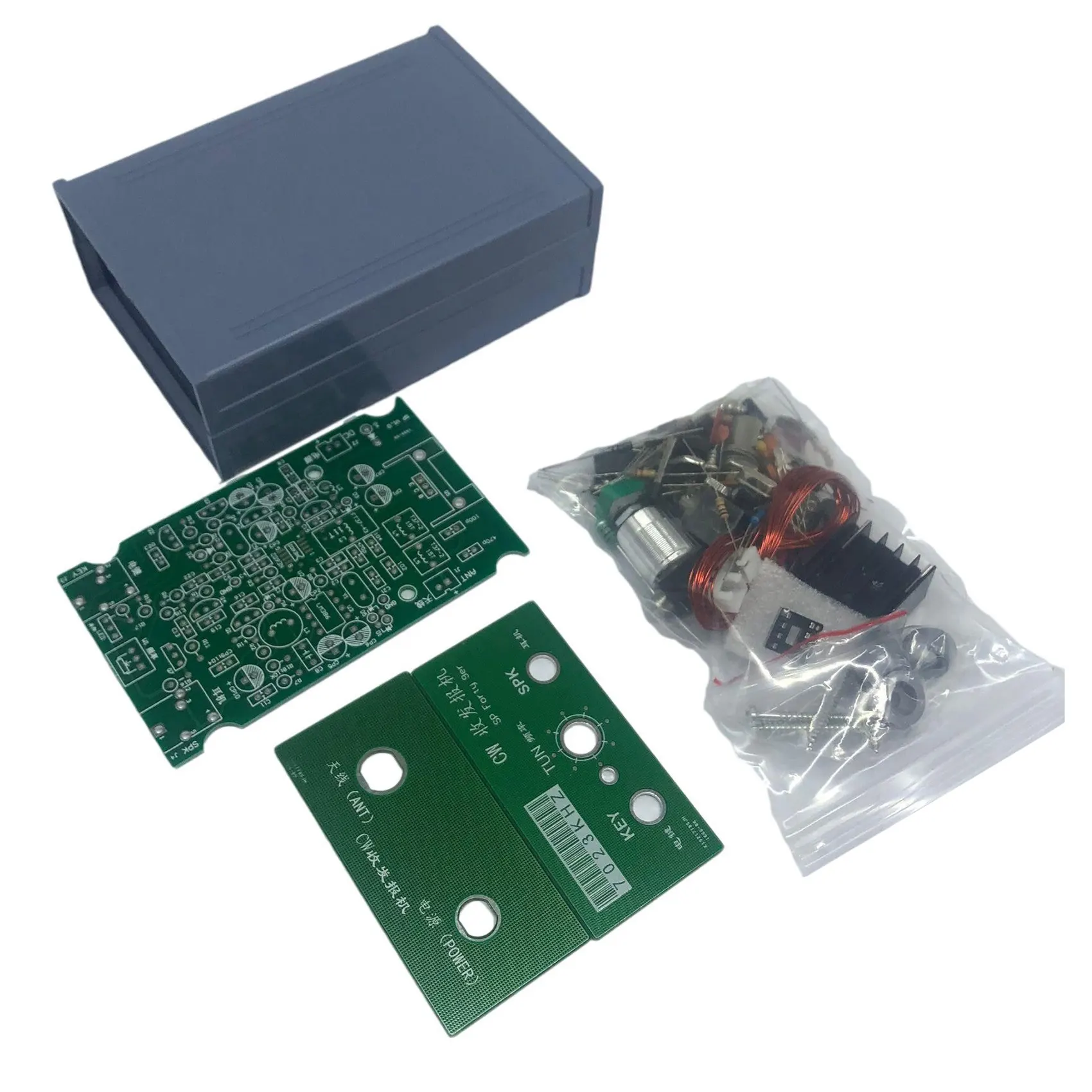 

Супер Forty-9Er CW приемопередатчик с короткой волной полный набор частей с корпусом 7023 кГц