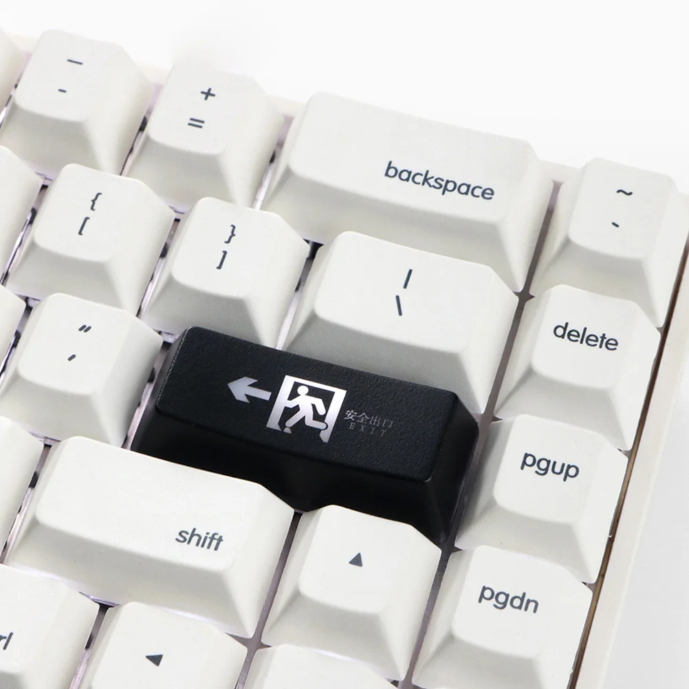 

Shine Through Key Cap Original Height Matte Finish Abs Material Oil-Jet Engraving Cross Core Reinforced Mechanical