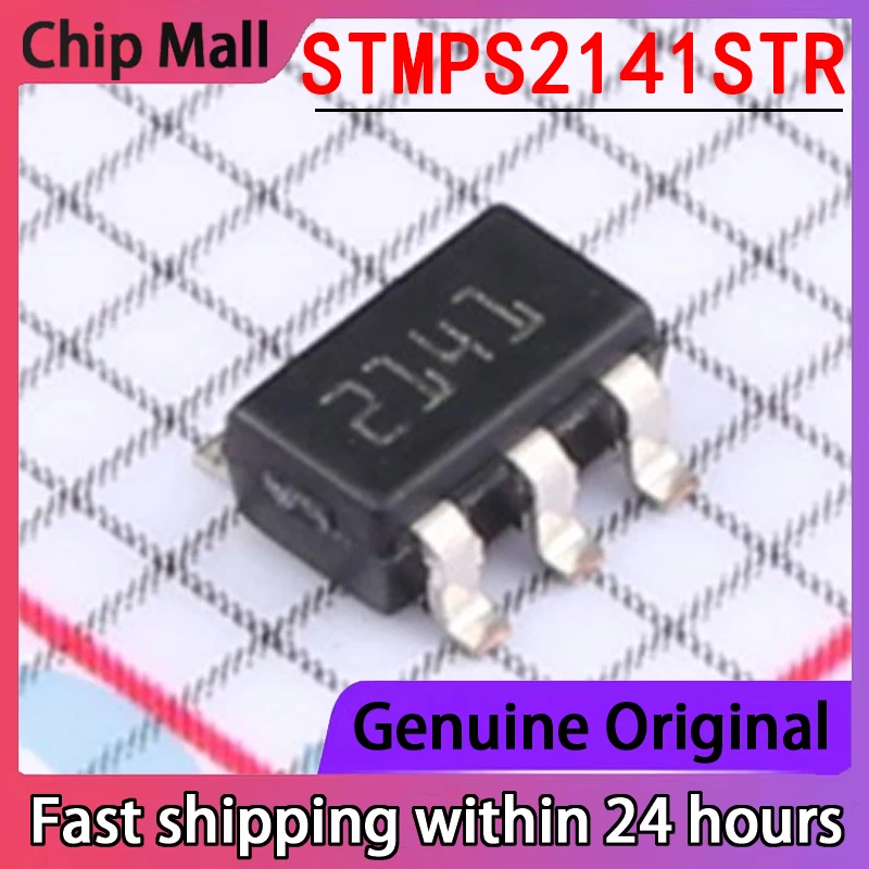 10PCS Brand New Original STMPS2141STR Silk Screen 2141 SOT23-5 Analog Switch/multiplexer